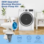 GE Washer Drain Pump Assembly & Filter