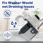 Hotpoint GE Washer Drain Pump Motor Replacement