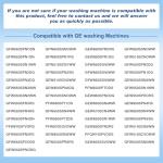 GE Washer Drain Pump Assembly & Filter