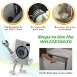 Techecook Washer Drain Pump for GE Hotpoint