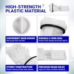 GE Washer Drain Pump Filter WH11X34741 Replacement