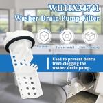Alsoyixia WH11X34741 Washer Drain Pump Filter