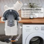 SupHomie Washer Drain Pump for GE Models