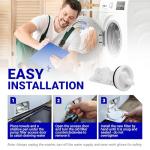 GE Washer Drain Pump Filter WH11X34741 Replacement