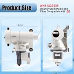 GE Washer Drain Pump and Filter Replacement Parts