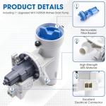 GE Washer Drain Pump Assembly WH11X29539 Replacement