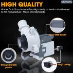 GE Washer Drain Pump Replacement for GTW750