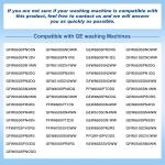 GE Washer Drain Pump Assembly and Filter WH11X29539