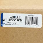 GE Washer Drain Pump WH11X29539 Replacement Part