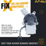 GE Hotpoint Washing Machine Drain Pump AZ4U