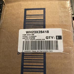 GE WH23X28418 Washing Machine Drain Pump Replacement