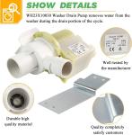 GE Washer Drain Pump and Motor Assembly