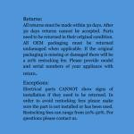 GE Washing Machine Drain Pump Model WH23X82