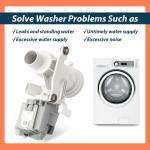 GE Washer Drain Pump WH23X10029 WH23X25518 WH23X10038