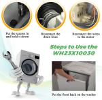 GE Washer Drain Pump and Motor Assembly