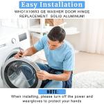 GE Front Load Washer Door Hinge Replacement Part