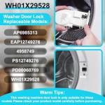 Washer Door Lock for GE Front Load Models