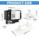 Washer Lid Lock Switch & Bezel for GE Washers