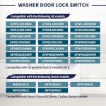 Washer Door Lock Switch Assembly for GE Bosch