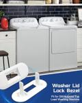 2-Pack WH01X24381 Washer Lid Lock Bezel for GE