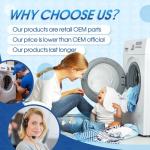 GE Washer Door Gasket Seal Replacement Diaphragm