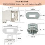 GE Hotpoint Washer Lid Lock Switch Assembly