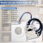 GE Hotpoint Washer Door Lid Lock Switch Replacement
