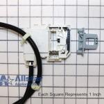 GE Washer Door Lock WH08X37937