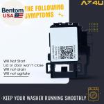 Washer Door Lid Lock Switch WH08X32697 Replacement