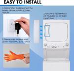 GE Stackable Dryer Door Handle Replacement