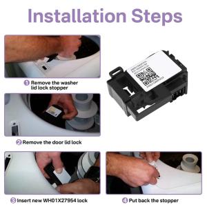 GE Hotpoint Washer Lid Lock Switch WH01X27954