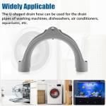 U-Shaped Washing Machine Drain Hose Holder Hook