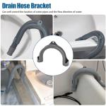 U-Shaped Washing Machine Drain Hose Holder Hook