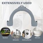U-Shaped Washing Machine Drain Hose Holder Hook