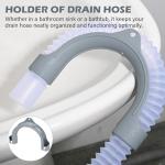 U-Shaped Washing Machine Drain Hose Holder Hook