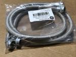 GE 4' Universal Stainless Steel Washer Hoses - 2 Pack