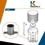 Washer Tub Bearing for GE WH2X1198 Replacement