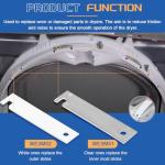 GE Dryer Drum Bearing Slide Replacement Kit, 4 Pack