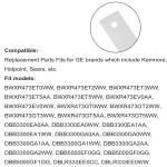 40 Pack Dryer Bearing Slides for GE Washer