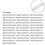 GE Dryer Bearing Slide Kit for Front Drum