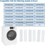 40 Pcs Dryer Glide Bearings for GE Models