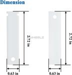 40 Pcs Dryer Glide Bearings for GE Models