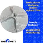 Replacement Washplate Agitator for GE Washers