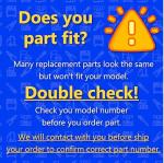 Replacement Washplate Agitator for GE Washers