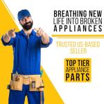 PartsBroz WH43X30957 Agitator for GE Washers