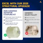 WH49X10042 Washer Agitator Coupling Kit for GE