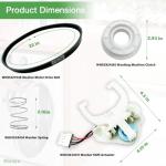 GE Washer Shift Actuator, Drive Belt, Clutch, Spring Set