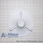 GE Washing Machine Lower Agitator Replacement Part