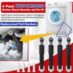 GE Washer Shock Absorber and Pin Kit