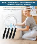 GE Washer Damper Shock Absorber Kit, 4 Pack